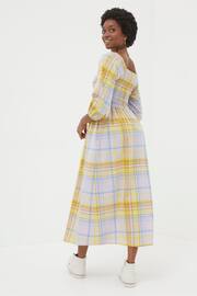 FatFace Yellow Adele Midi Dress - Image 2 of 5
