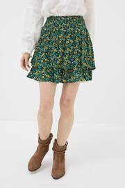 FatFace Green Ali Spring Floral Skirt - Image 1 of 5