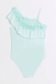 River Island Green Girls Floral Swimsuit - Image 2 of 4
