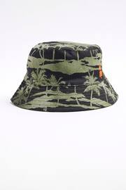 River Island Green Boys Palm Bucket Hat - Image 1 of 2