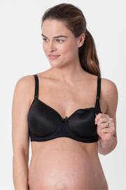 Seraphine Black T-Shirt Maternity And Nursing Bra - Image 1 of 1