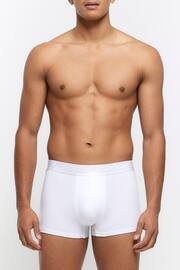 River Island White Tonal Split Trunks 4 Pack - Image 3 of 4