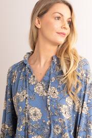 Lakeland Clothing Blue Mia Jersey Blouse - Image 2 of 5