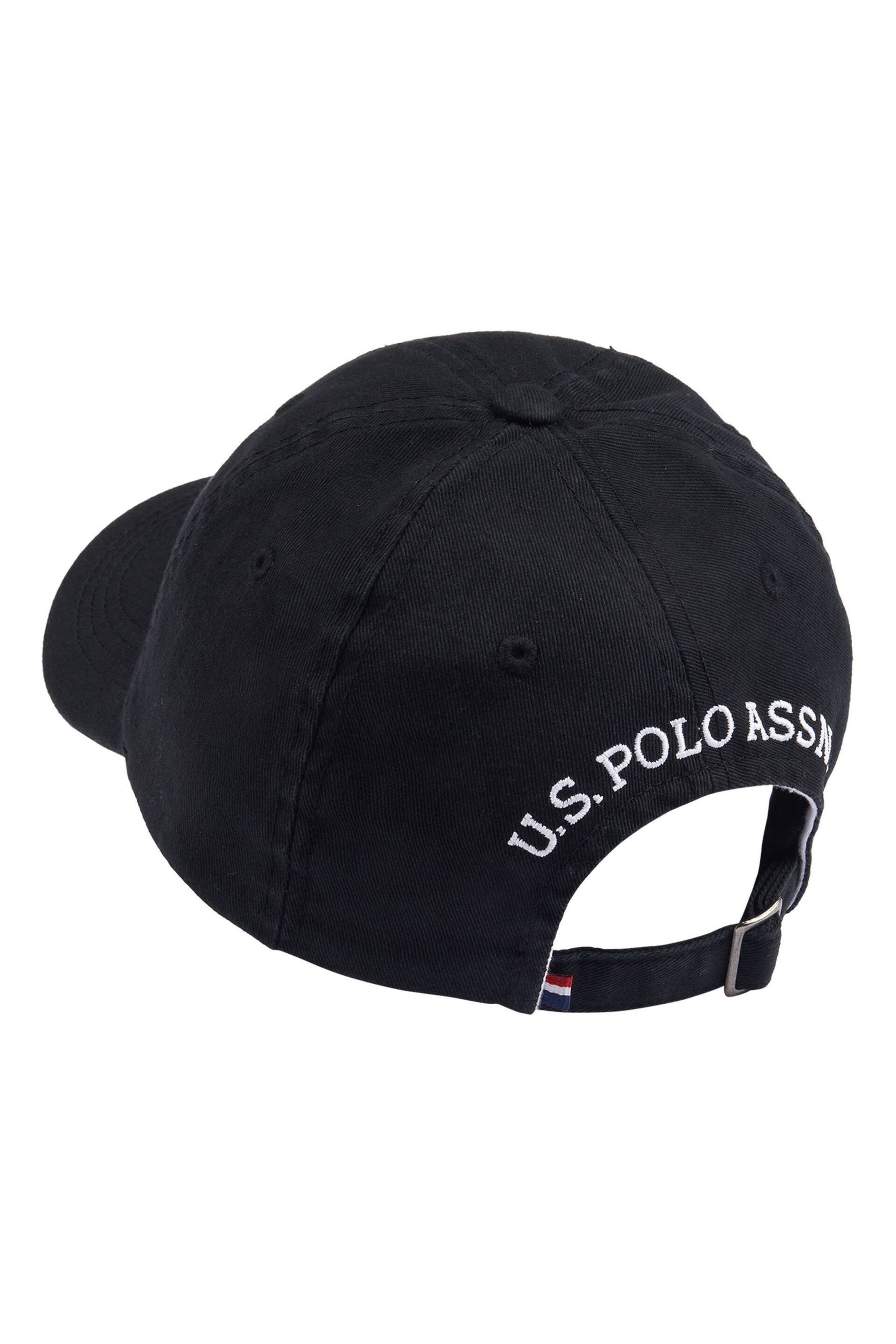 U.S. Polo Assn. Blue Boys Washed Canvas Cap - Image 2 of 2