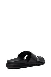 Dune London Black Insight Chunky Sole Footbed Sandals - Image 4 of 6