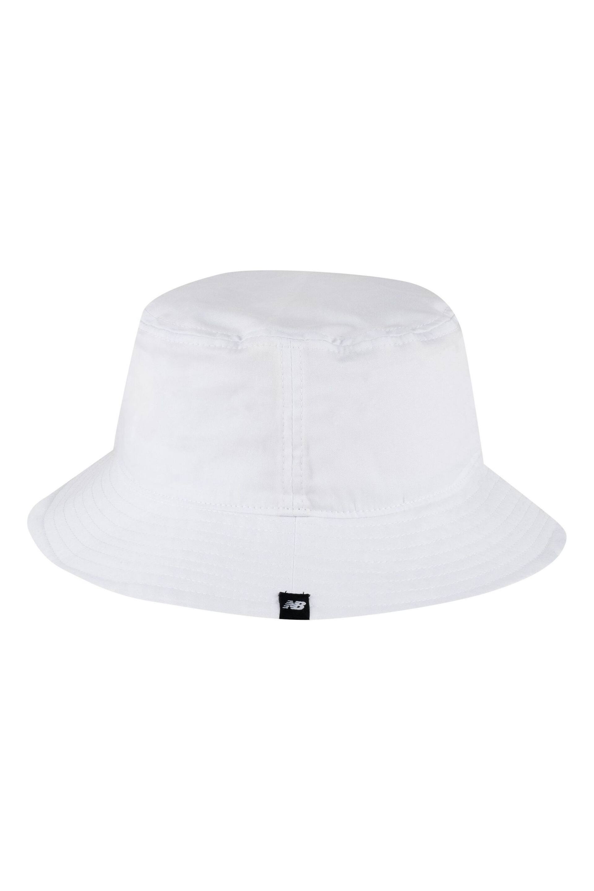 New Balance White Bucket Hat - Image 2 of 3