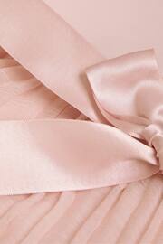 Monsoon Pink Sally Scuba Pleated Dress - Image 3 of 3