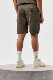 Weekend Offender Mens Green Azeez Jog Shorts - Image 2 of 5