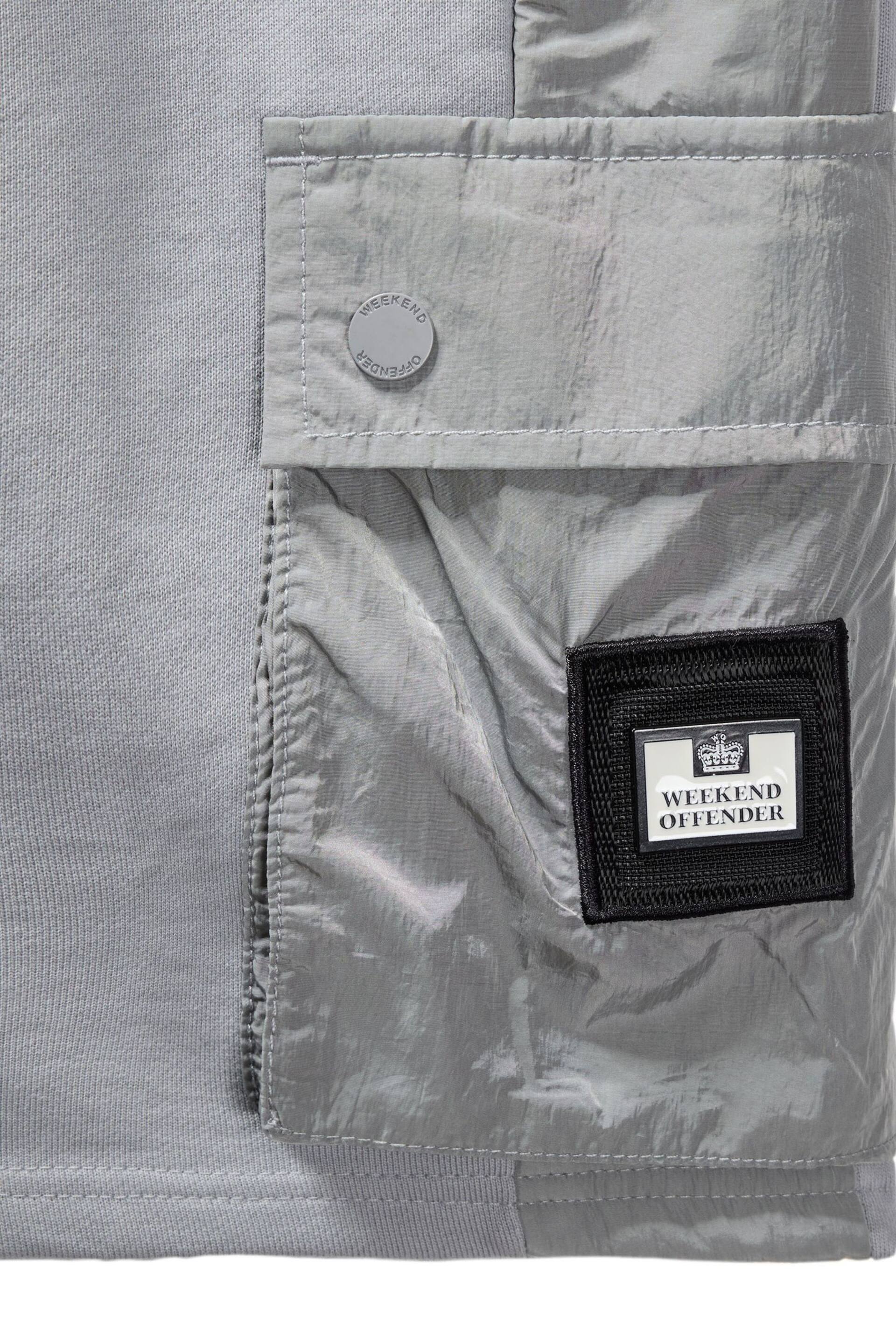 Weekend Offender Mens Cargo Jog Shorts - Image 6 of 6