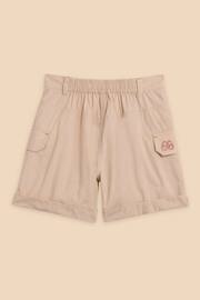 White Stuff Natural Colette Cargo Shorts - Image 2 of 3