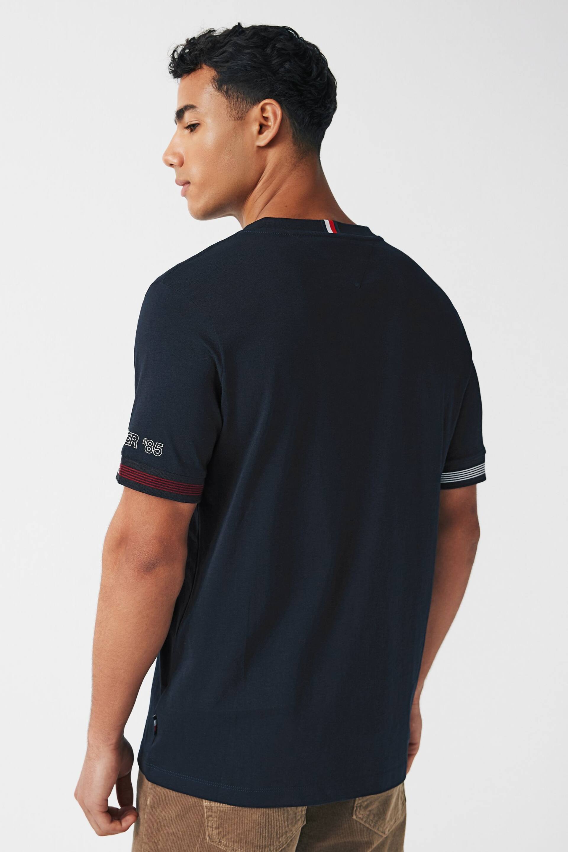 Tommy Hilfiger Flag Cuff T-Shirt - Image 5 of 6