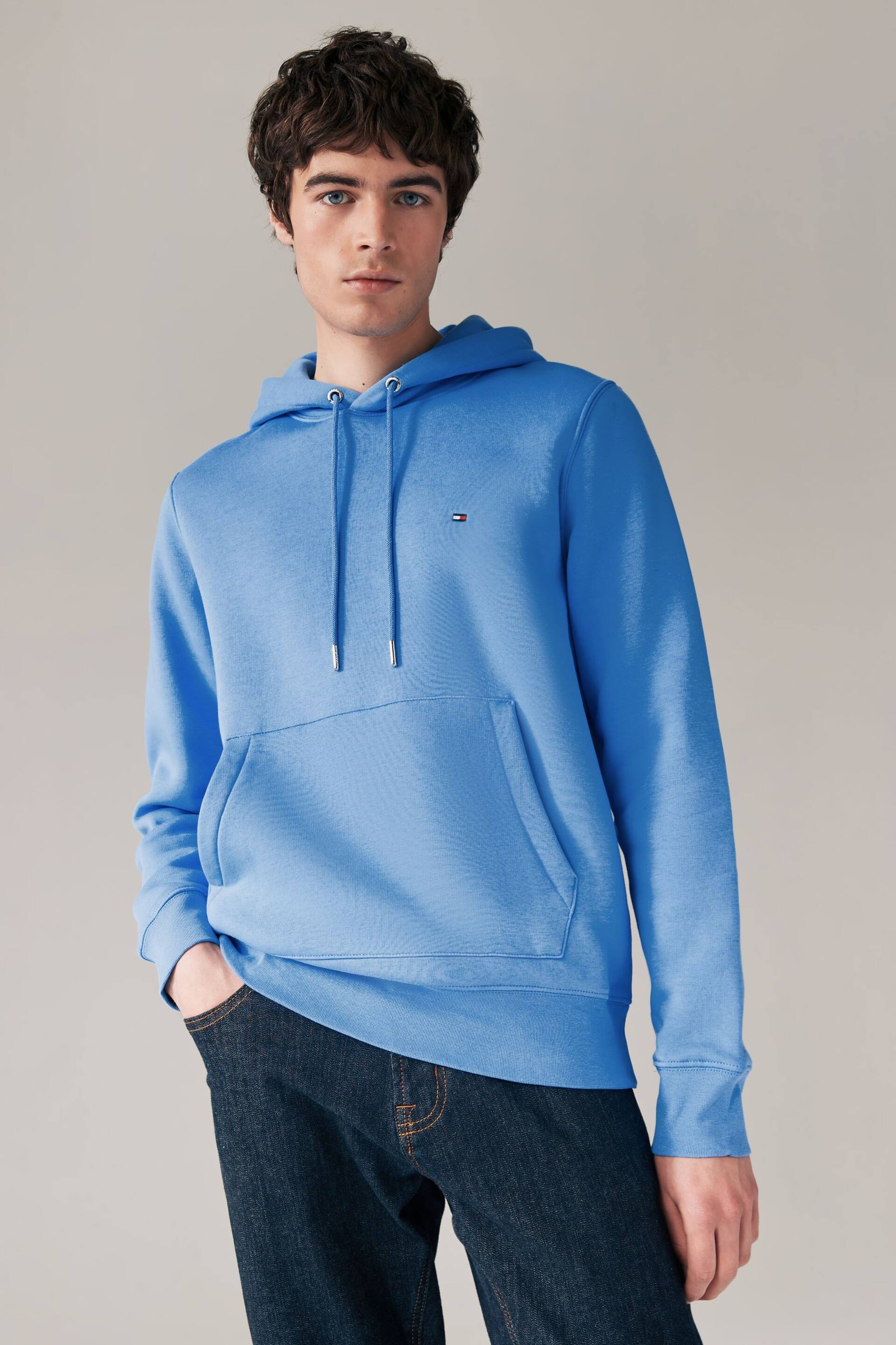 Tommy Hilfiger Natural Classic Flag Hoodie - Image 1 of 4