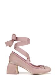 Circus NY Pink Della Heeled Ballerina Shoes - Image 1 of 7