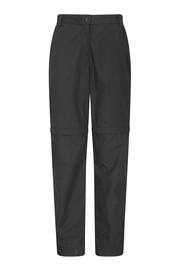 Mountain Warehouse Black Quest Womens Zip-Off Hiking Trousers - Image 3 of 4