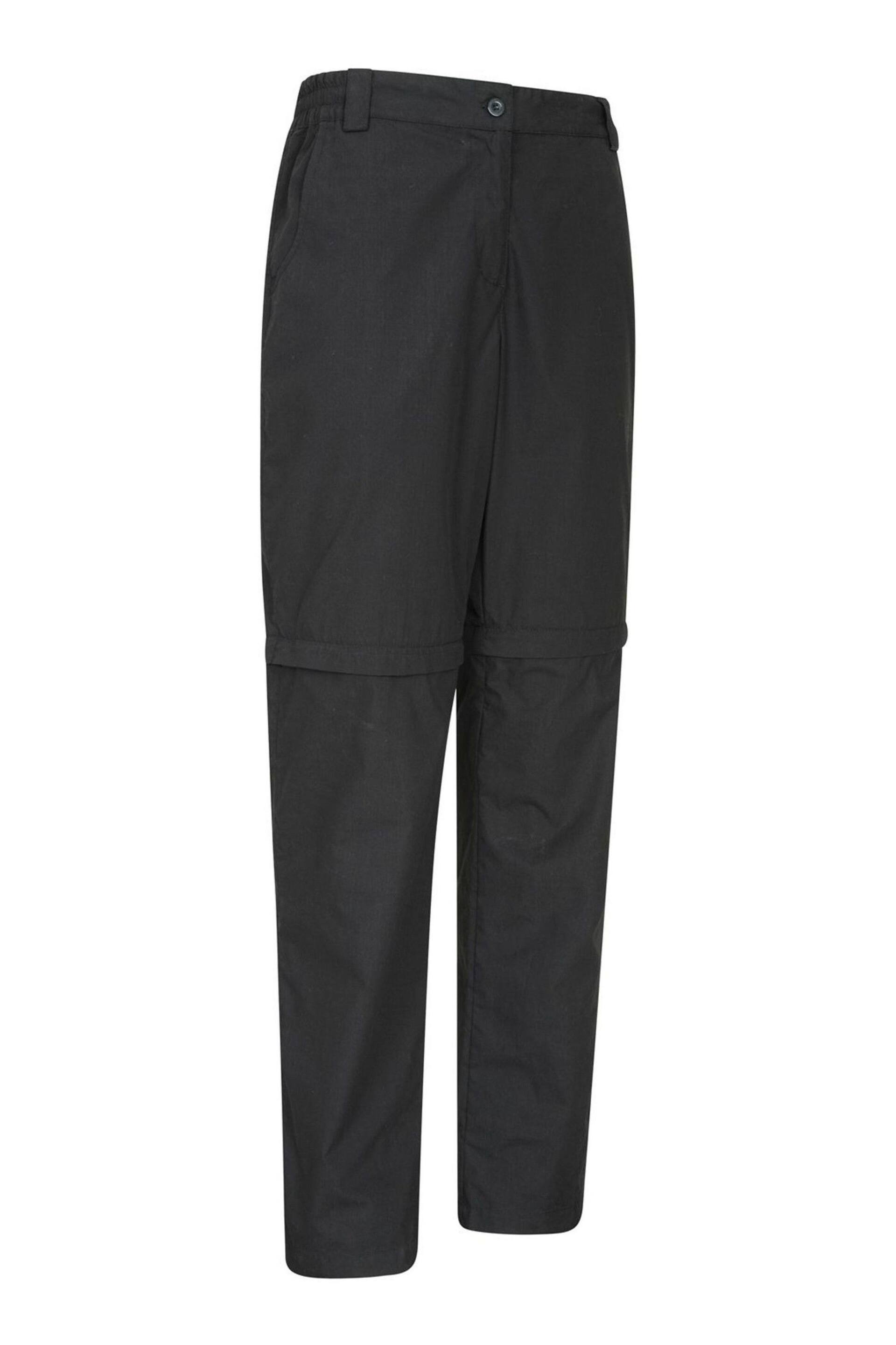 Mountain Warehouse Black Quest Womens Zip-Off Hiking Trousers - Image 4 of 4