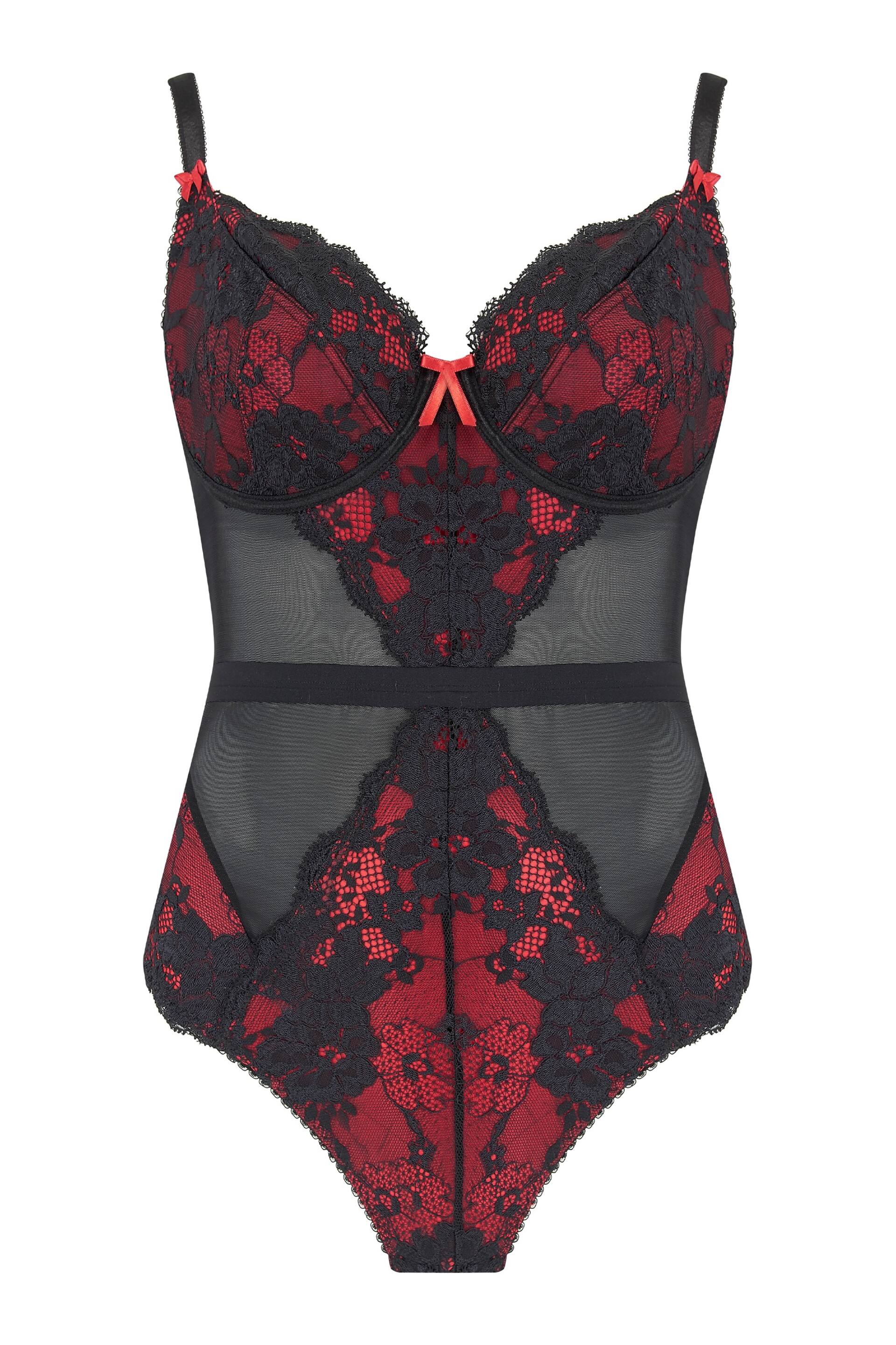 Pour Moi Black Amour Underwired Body - Image 2 of 3