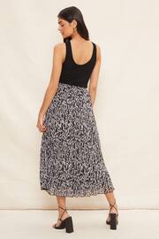 Friends Like These Grey Pleated Summer Midi Skirt - Image 4 of 4