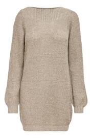 JDY Natural Knitted Dress - Image 7 of 7