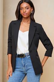 Lipsy Black Tailored Single Breasted Blazer - Image 1 of 4