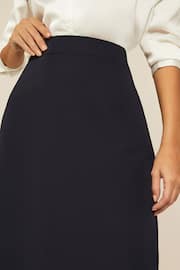 Friends Like These Navy Blue Tailored Pencil Skirt - Image 4 of 4