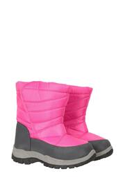 Mountain Warehouse Pink Caribou Insulated Snow Boots - Toddler - Image 1 of 3