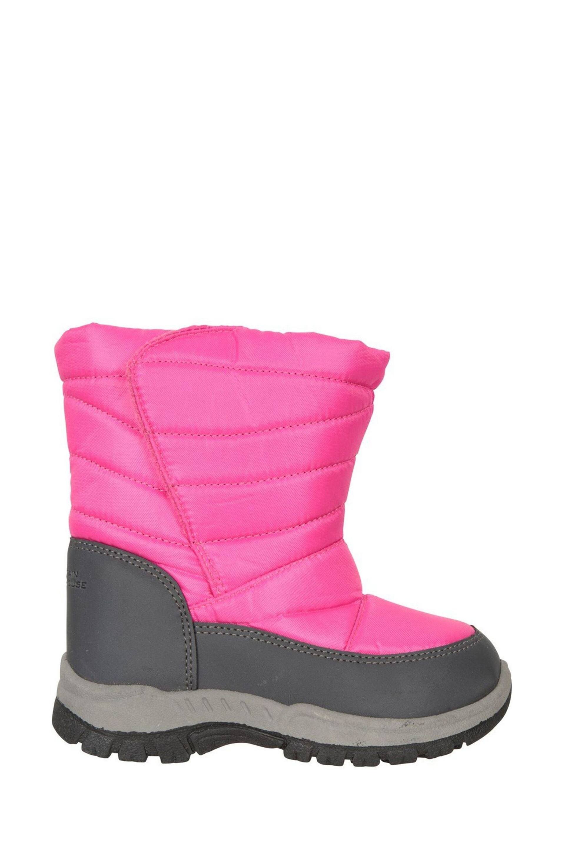 Mountain Warehouse Pink Caribou Insulated Snow Boots - Toddler - Image 2 of 3