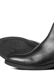 JACK & JONES Black Leather Chelsea Boot - Image 6 of 7