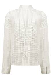 Ro&Zo Split Sleeve High Neck Jumper - Image 7 of 7