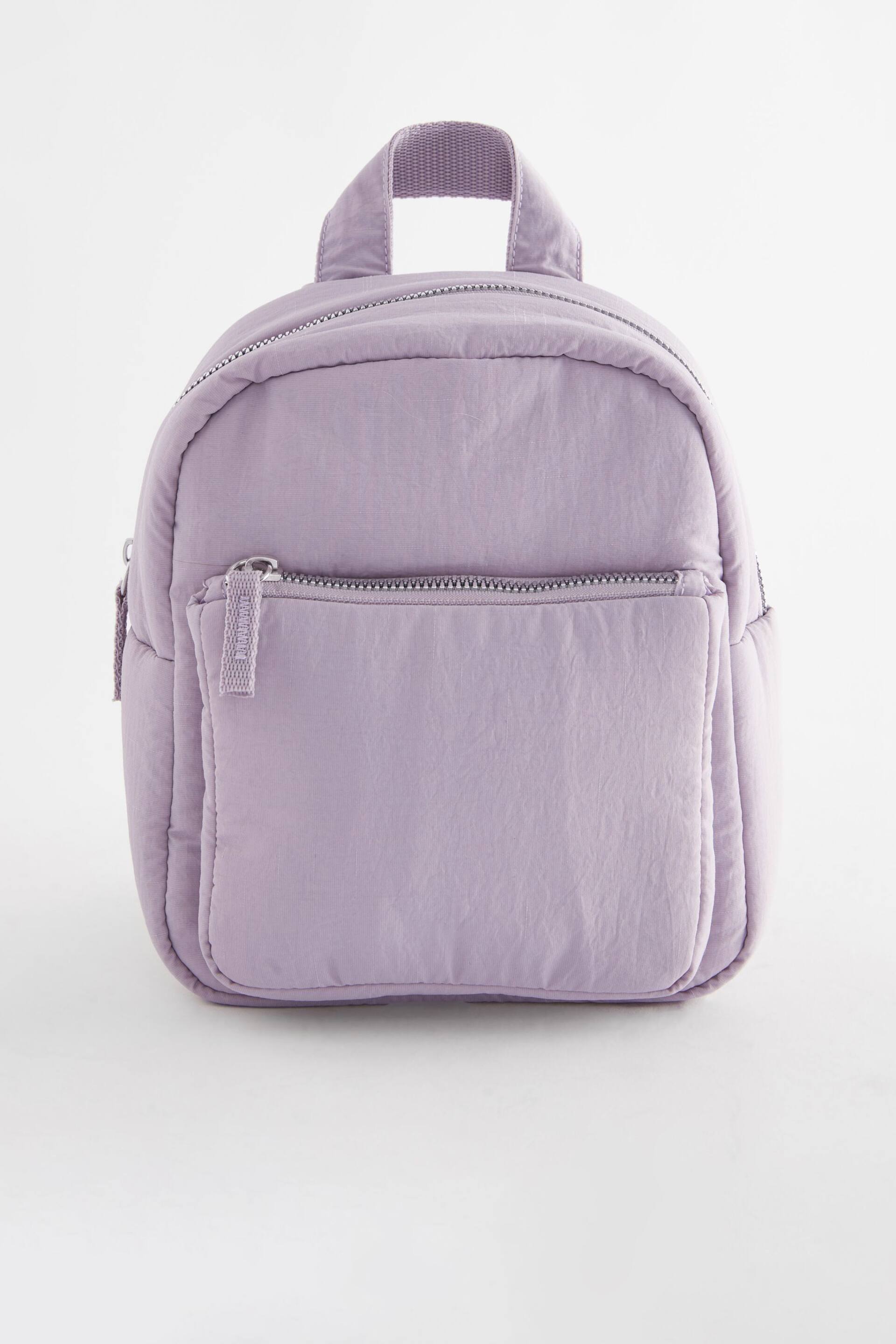 Lilac Purple Mini Backpack - Image 1 of 6