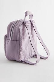 Lilac Purple Mini Backpack - Image 4 of 6