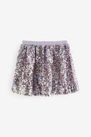 Pink/Purple Sequin Skirt (3-16yrs) - Image 6 of 7