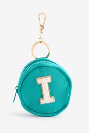 Green Inital Key Ring Purse - Image 1 of 1