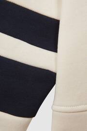 Reiss Ecru Cara Junior Cotton Blend Colourblock Hoodie and Joggers Set - Image 10 of 11