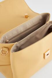 Light Yellow Orb Detail Top Handle Bag - Image 6 of 8