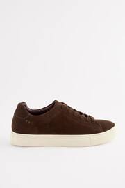 Brown Minimal Trainers - Image 2 of 5
