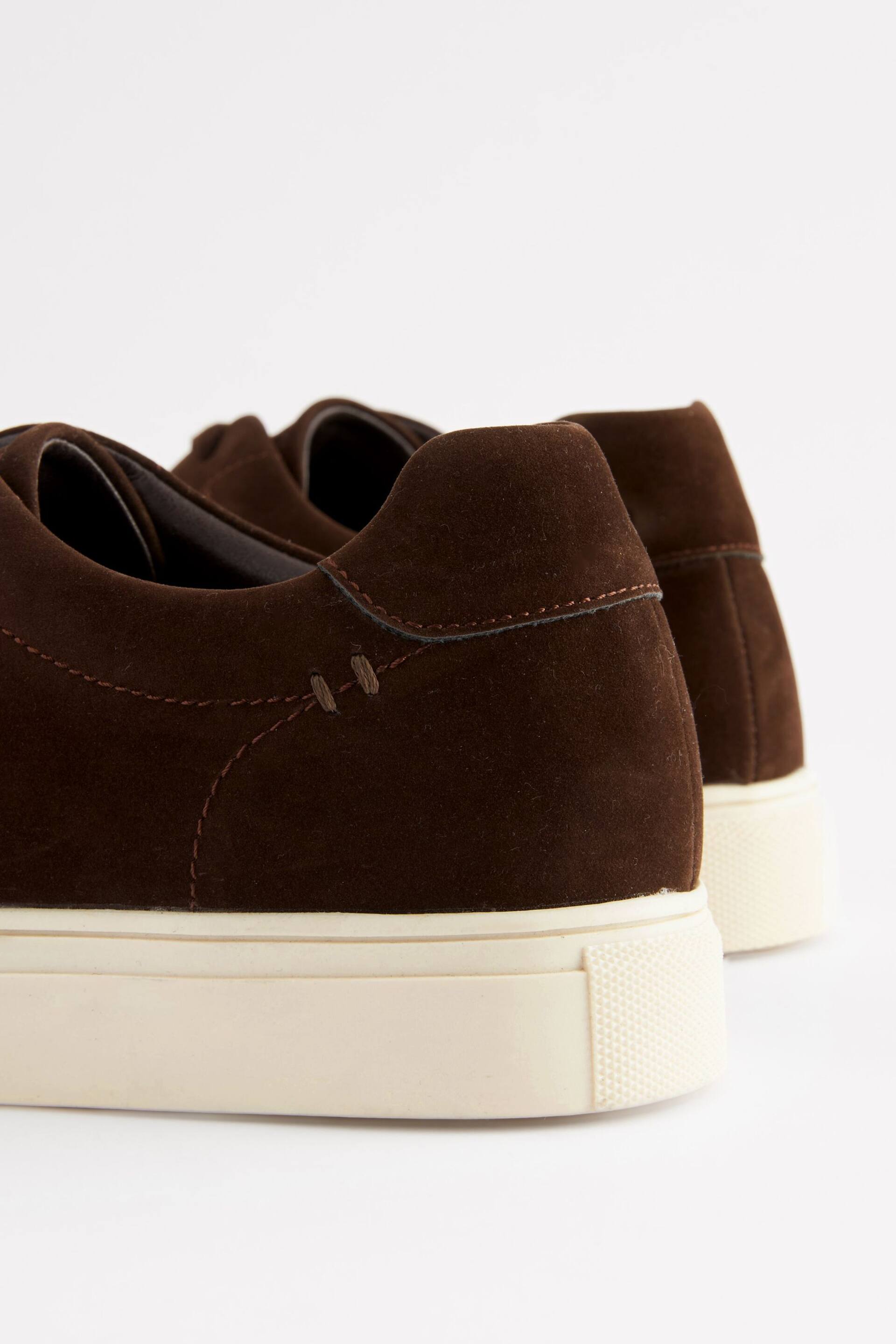 Brown Minimal Trainers - Image 3 of 5