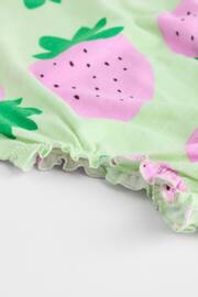 Multi Bright Fruit Baby Vest Rompers 3 Pack - Image 6 of 8