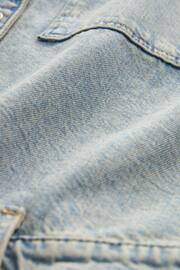 Blue Tinted Patch Pocket Denim Jacket - Image 2 of 3
