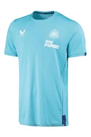 Castore Blue Newcastle United Staff Travel T-Shirt - Image 2 of 3