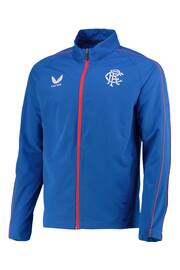 Castore Blue	Glasgow Rangers Anthem Jacket - Image 3 of 3