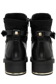 Lotus Black Gold Ankle Boots - Image 3 of 4