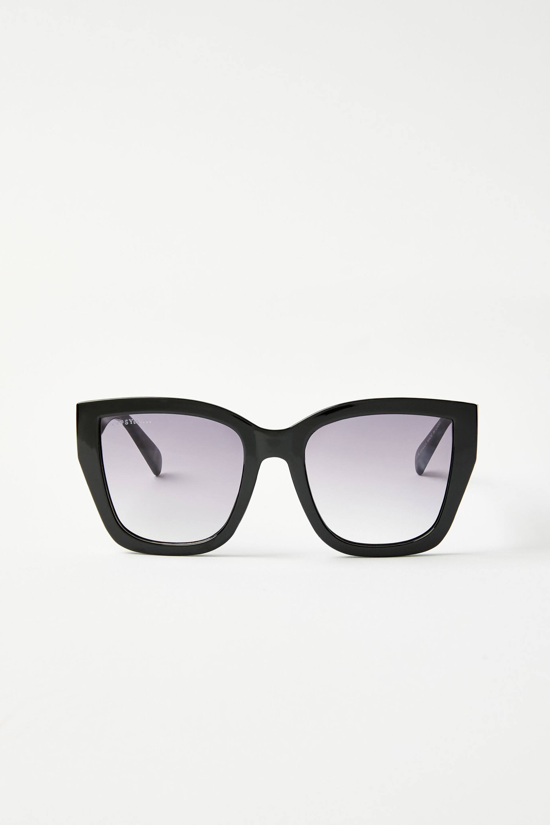 Lipsy Black Oversized Square Chain Sunglasses - Image 5 of 5
