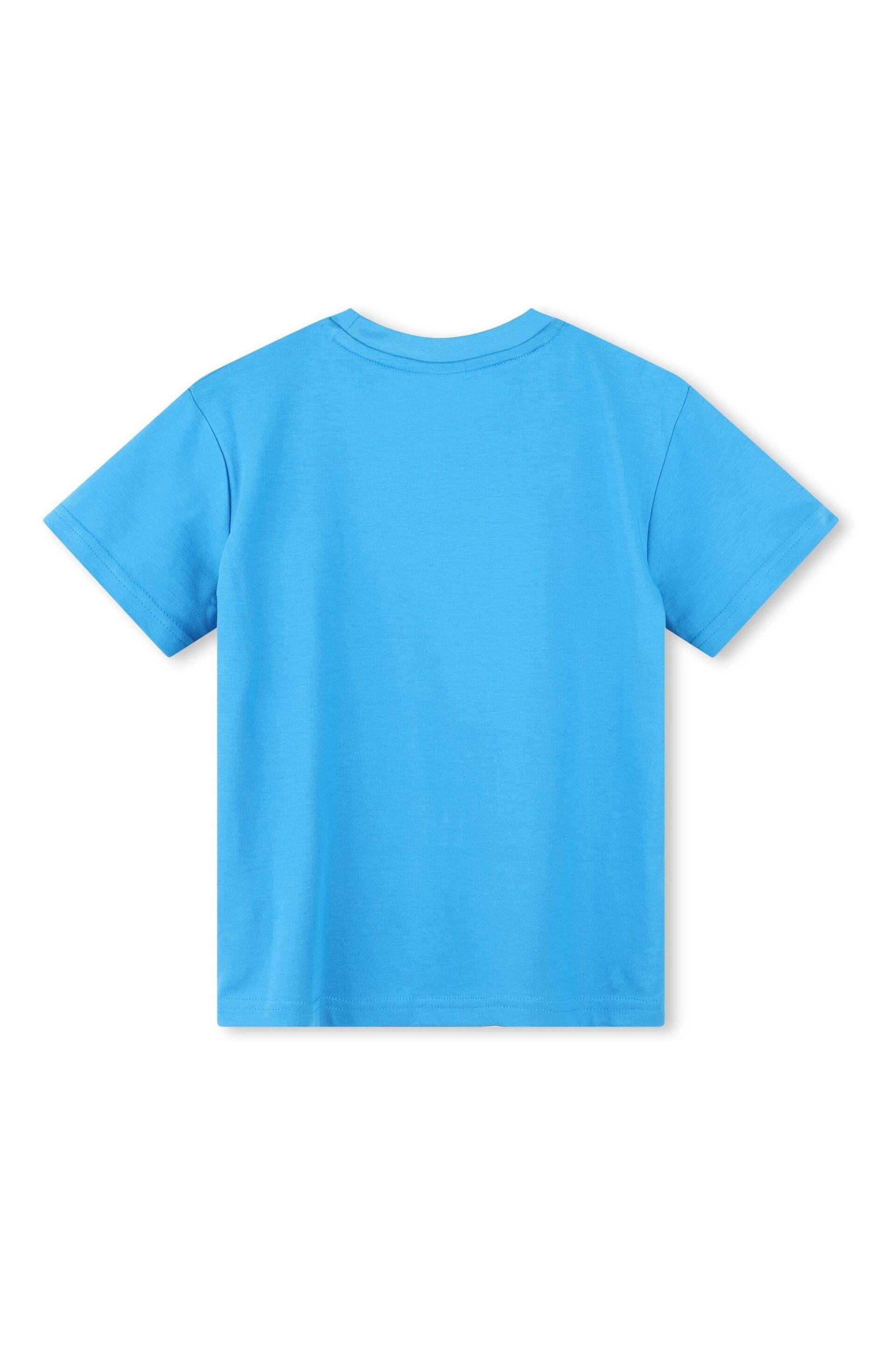 HUGO Blue Logo Short Sleeve T-Shirt - Image 2 of 2