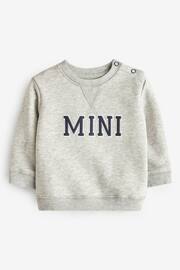Seraphine Grey Kevin Daddy & Mini Sweatshirt - Image 2 of 4
