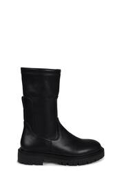 Linzi Black Peggy Pull On Mid Chelsea Boots - Image 2 of 4