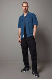 Blue Denim Twin Pocket Short Sleeve Shirt - Image 2 of 8