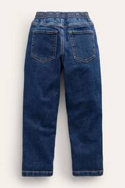 Boden Blue Pull-On Denim Jeans - Image 2 of 3