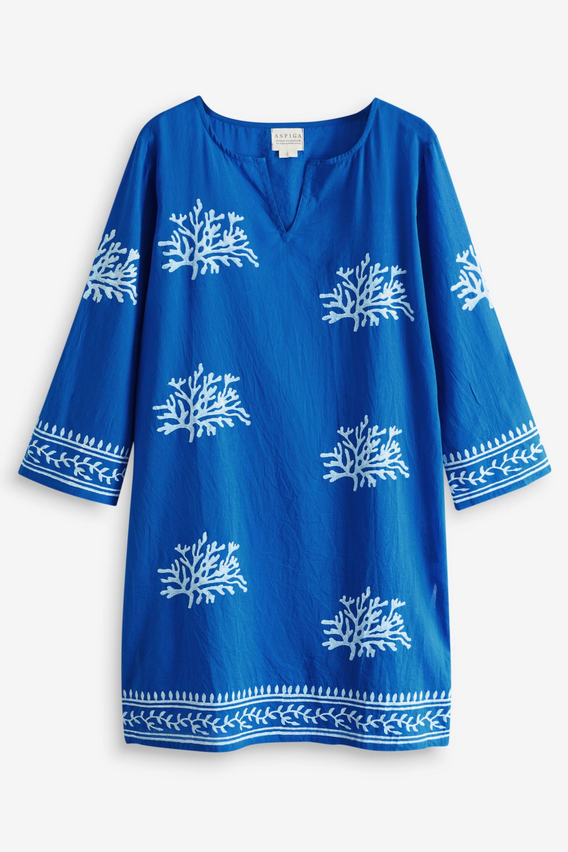 Aspiga Blue Guadalupe Short Tunic - Image 4 of 4