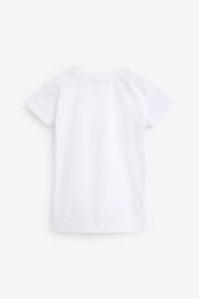 Baker by Ted Baker Graphic White T-Shirt - Image 2 of 4