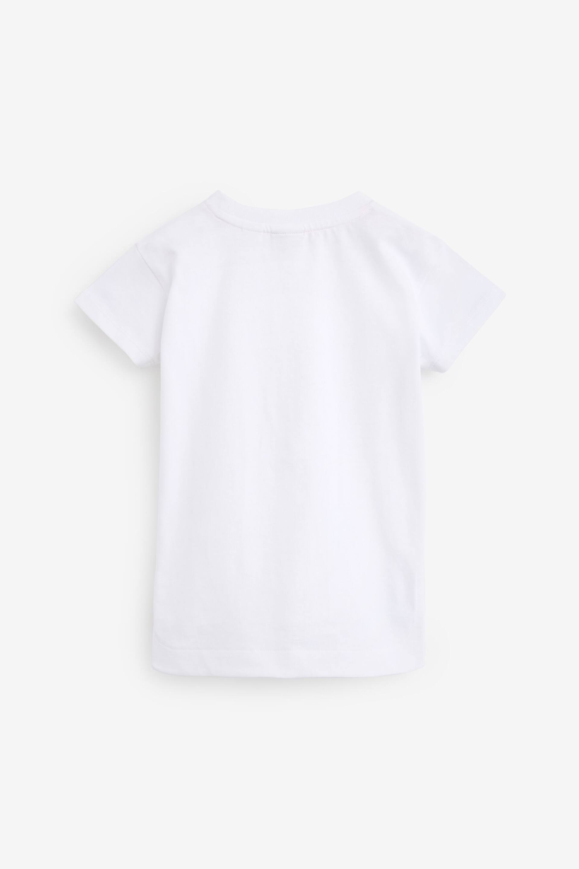 Baker by Ted Baker Graphic White T-Shirt - Image 2 of 4